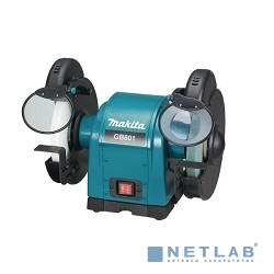 Makita GB 801 Точило [GB 801] {550Вт,2850об\м,2круг205х15.88мм,20.5кг,кор}