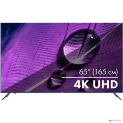 65" Телевизор HAIER Smart TV S1, 4K Ultra HD, черный, СМАРТ ТВ, Android [DH1VWWD02RU]