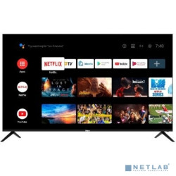 50" Телевизор HAIER Smart TV S1, 4K Ultra HD, черный, СМАРТ ТВ, Android