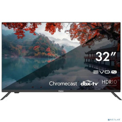 32" Телевизор HAIER Smart TV M1, HD, черный, СМАРТ ТВ, Android TV [DH1U6HD05RU]