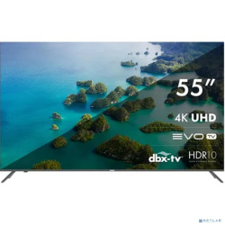 55" Телевизор HAIER Smart TV S2, 4K Ultra HD, черный, СМАРТ ТВ, Android TV [DH1VMGD02RU]