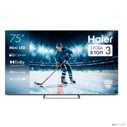 75" Телевизор HAIER Smart TV MiniLED M4, черный, СМАРТ ТВ, Android TV