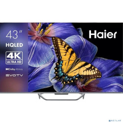 65" Телевизор HAIER Smart TV S4, 4K Ultra HD, черный, СМАРТ ТВ, Android]