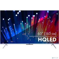 65" Телевизор HAIER Smart TV S3, QLED, 4K Ultra HD, серебристый, СМАРТ ТВ, Android