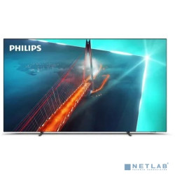 Philips 55OLED708/12, OLED, 4K Ultra HD, антрацитовый, СМАРТ ТВ, Google TV