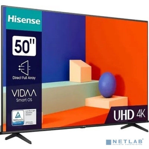 Hisense 50" 50A6K черный 4K Ultra HD 60Hz DVB-T DVB-T2 DVB-C DVB-S DVB-S2 USB WiFi Smart TV