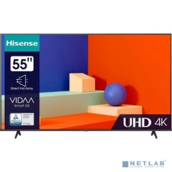Hisense 55" 55A6K черный {Ultra HD 60Hz DVB-T DVB-T2 DVB-C DVB-S DVB-S2 USB WiFi Smart TV}
