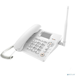 Стационарный сотовый телефон GSM teXet FX-100 цвет белый 127314