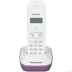 Panasonic KX-TG1611RUF (сиреневый) {АОН, Caller ID,12 мелодий звонка,подсветка дисплея,поиск трубки}