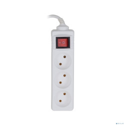 Сетевой удлинитель СТАРТ  С/У S 3x3 -V, белый, серия CLASSIC