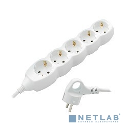 СТАРТ (4607175852845) Удлинитель 5 розеток . C/У S 5x5-Z 5р5м. С заземлением. Длина провода 3 м.