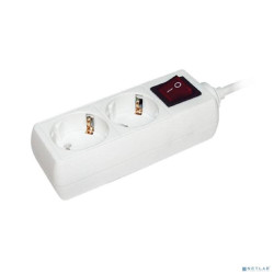 Iek WYP10-16-02-03-ZK-N Удлинитель У02К-выкл. 2 места 2Р+РЕ/3 метра 3х1мм2 16А/250 IEK