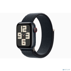Apple Watch SE GPS + Cellular 40mm Midnight Aluminium Case with Midnight Sport Loop [MRGF3ZA/A]