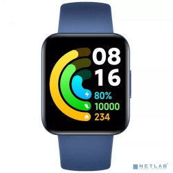 Смарт-часы Xiaomi Poco Watch BHR5723GL,  1.6",  синий / синий