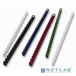 Office Kit  Пластиковые пружины BP2081 25 мм белые 50 шт.