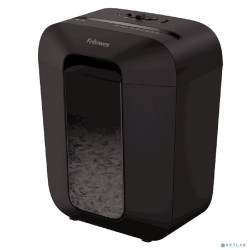 Fellowes Шредер PowerShred LX45 FS-44005(01), черный {DIN P-4,  4х37мм, 8 лст., 17 лтр.,  уничт.: скрепки,скобы,карты}