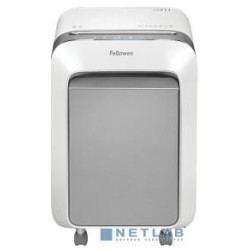 Fellowes Шредер PowerShred LX211 FS-5050301, белый {P-5, 2х12мм, 15лст., 23лтр. Уничтожает: скрепки, скобы, пластиковые карты}