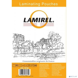 Пленка для ламинирования  Lamirel,  А5, 100мкм, 100 шт.