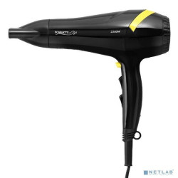 Scarlett SC-HD70I18 Фен, 2200 Вт, черный/желтый