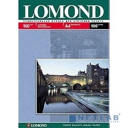 0102031  LOMOND  Матовая бумага 1x A4, 160г/м2, 25л