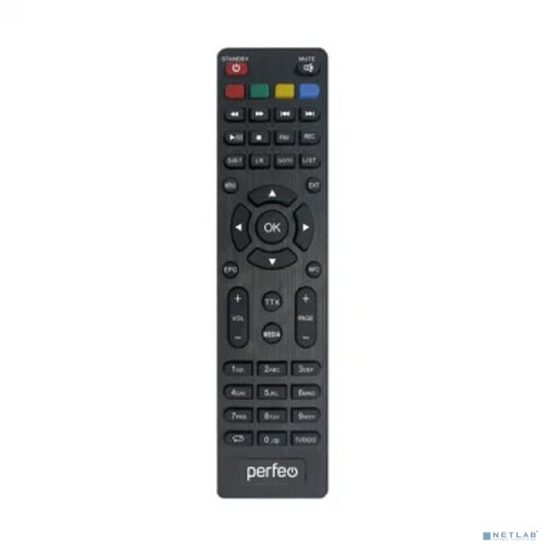 Perfeo DVB-T2/C приставка "LEADER" для цифр.TV, Wi-Fi, IPTV, HDMI, 2 USB, DolbyDigital, пульт ДУ [PF_A4412]