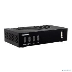 Ресивер DVB-T2 Hyundai H-DVB440 черный