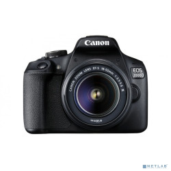 Canon EOS 2000D черный {24.1Mpix 18-55mm f/3.5-5.6 III 3" 1080p Full HD SDXC Li-ion} (с объективом) 2728C002