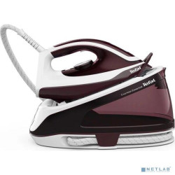 Парогенератор, TEFAL, SV6120E0, Мощность 2200 Вт, Давление пара 5,5 бар, Паровой удар 320 г/мин, Подача пара 120 г/мин, Резервуар для воды 1,4 л, Вишневый