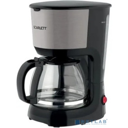 Кофеварка капельная Scarlett SC-CM33011 750Вт черный/стальной