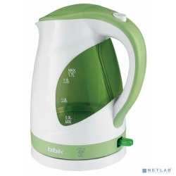 BBK EK1700P (W/AG) Чайник,1.7л, 2200Вт, белый/светло-зеленый