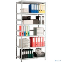 Стеллаж MS 185/100х30/4 (Размеры внешние (ВхШхГ) 1850х1000х300 мм, 4 полки, с единой стойкой) [S24199153402]