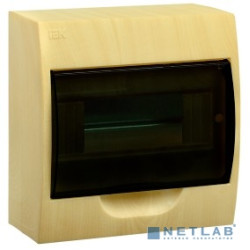 IEK MKP12-N-08-41-K34 Бокс ЩРН-П-8 модулей навесн.пластик (Сосна) IP41
