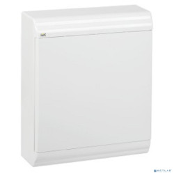 IEK_MKP82-N-24-WD-41-10_Бокс ЩРН-П-24 модуля навесн.пластик IP41 PRIME белая дверь
