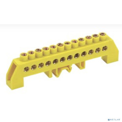 Iek YNN10-812-12DP-K05 Шина PE "земля" в комб DIN-изол"Стойка" ШНИ-8х12-12-КС-Ж ИЭК