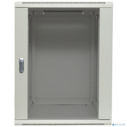 EKF TRP-WLL-1264-40G Шкаф настенный 19" TERACOM PRO 12U 600х450 мм дверь стеклянная с замком-ручкой серый