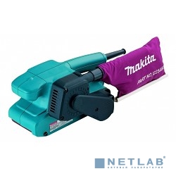Makita 9910K Ленточная шлифовальная машина [9910K] {650Вт,76х457мм,270м\м,2.6кг,чем,п\сборник}