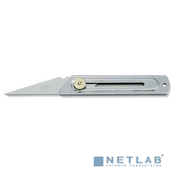 OLFA Нож хозяйственный с выдвижным лезвием, корпус и лезвие из нержавеющей стали, 20мм [OL-CK-2]
