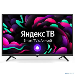 Телевизор LED Digma 32" DM-LED32SBB35 Яндекс.ТВ Slim Design черный/черный FULL HD 60Hz DVB-T DVB-T2 DVB-C DVB-S DVB-S2 USB WiFi Smart TV