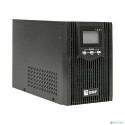 EKF PSW-610-T Источник Бесперебойного Питания Линейно-интерактивный E-Power PSW 600 1000 ВА/800Вт, напольный, без АКБ, с усиленным зарядным устройством,USB,RJ45,1х CE13,2xschuko