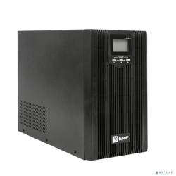 EKF PSW-630TB Источник Бесперебойного Питания Линейно-интерактивный E-Power PSW 600 3000 ВА,2400Вт, напольный, c АКБ 4 х 12В_9 Ач,USB,RJ45,3х CE13,3xSchuko