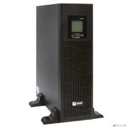 EKF PSW-630-RTB Источник Бесперебойного Питания Линейно-интерактивный E-Power PSW 600 3000 ВА / 2400 Вт , для монтажа в стойку, c АКБ 4 х 12В_9 Ач LCD, 6xC13,USB,RJ45