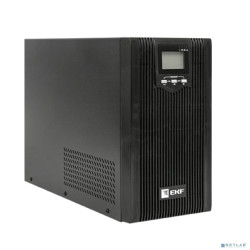 EKF PSW-630-T Источник Бесперебойного Питания Линейно-интерактивный E-Power PSW 600 3000 ВА/2400Вт, напольный, без АКБ, с усиленным зарядным устройством,USB,RJ45,3х CE13,3xSchuko