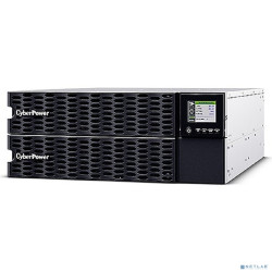 CyberPower OL10KERTHD ИБП {Online, 10000VA/10000W USB/RS-232/Dry/EPO/SNMPslot/BM/ENV/RJ11/45/ВБМ (IEC С13 х6, IEC C19 х4, клеммная колодка, 12В/6 Ач х 16) NEW}