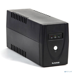 RAPAN-UPS 600 источник питания 220 В 600ВА/350Вт меандр с АКБ 7 Ач интерактивный