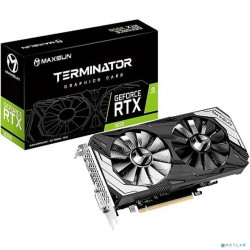 Видеокарта MAXSUN MS-RTX3050 Terminator 6G GDDR6, 96bit, 1042-1470MHZ, DP/HDMI/DVI, 15W/115W (MS-RTX3050 TR 6G S2) RTL