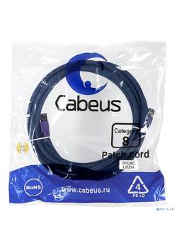Cabeus PC-SSTP-RJ45-CAT.8-3M-LSZH Кабель патч-корд SSTP 8 кат. 3м
