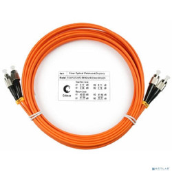 Cabeus FOP-62-FC-FC-10m Шнур оптический duplex FC-FC 62,5/125 mm 10м LSZH