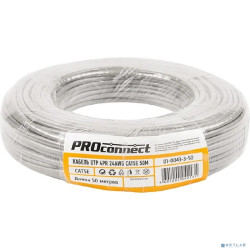 Proconnect (01-0043-3-50) Кабель UTP CAT5e 4 пары (50м) 0.51 мм