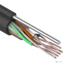 REXANT (01-0046) Кабель UTP CAT5e 4 пары (305м) 0.51 мм OUTDOOR + ТРОС*1