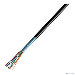 Rexant (01-0165) Кабель витая пара F/UTP, категория 5e, ZH нг(А)-HF, 4PR, 24AWG, внешний, черный, 305 м
